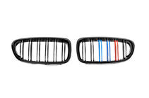 BMW 5 Series F10/F11 2010–2016 Kidney Grilles M-Look (M-Color) photo 2