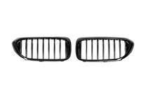 BMW 5 Series G30/G31 2017–2023 Kidney Grilles 1 Bar (2017-2020, Gloss Black) photo 2
