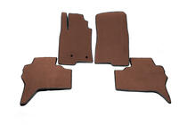 Mitsubishi Pajero Wagon IV 2006-2021 EVA Floor Mats (brick red) photo 1
