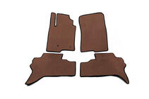 Mitsubishi Pajero Wagon III 1999-2006 EVA Floor Mats (brick red) photo 1