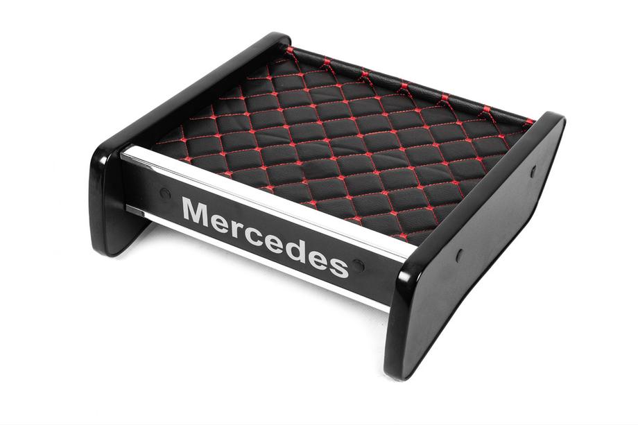 Mercedes Vito W638 1996-2003 Dashboard Shelf (Black with Red Stitching) Photo 1