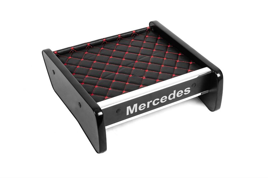 Mercedes Vito W638 1996-2003 Dashboard Shelf (Black with Red Stitching) Photo 3