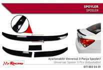 Universal Spoiler Niken (115-129 cm, black) photo 1