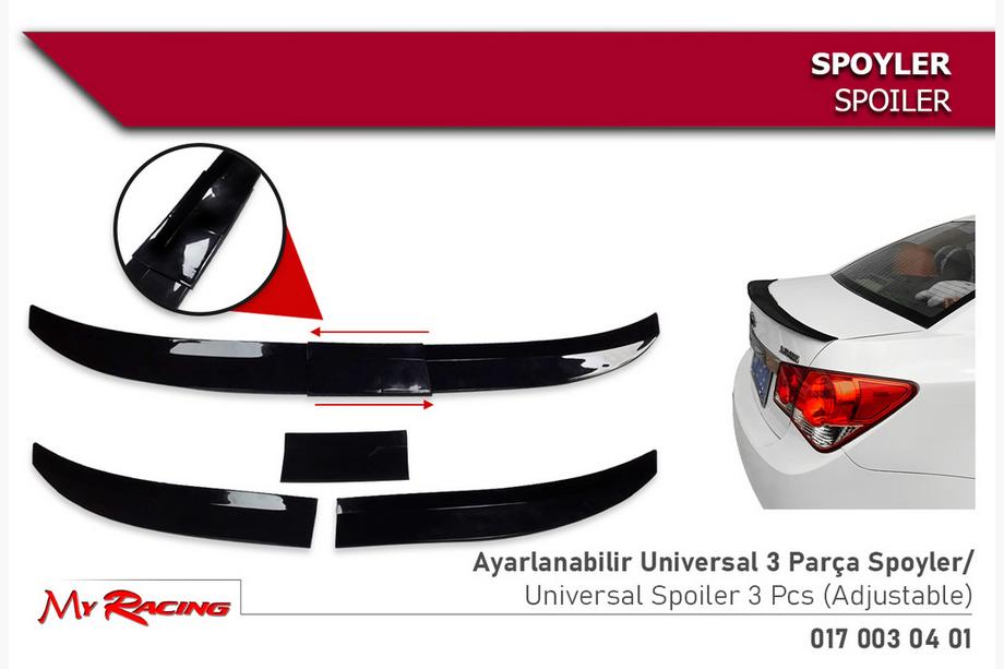 Universal Spoiler Niken (115-129 cm, black) Image