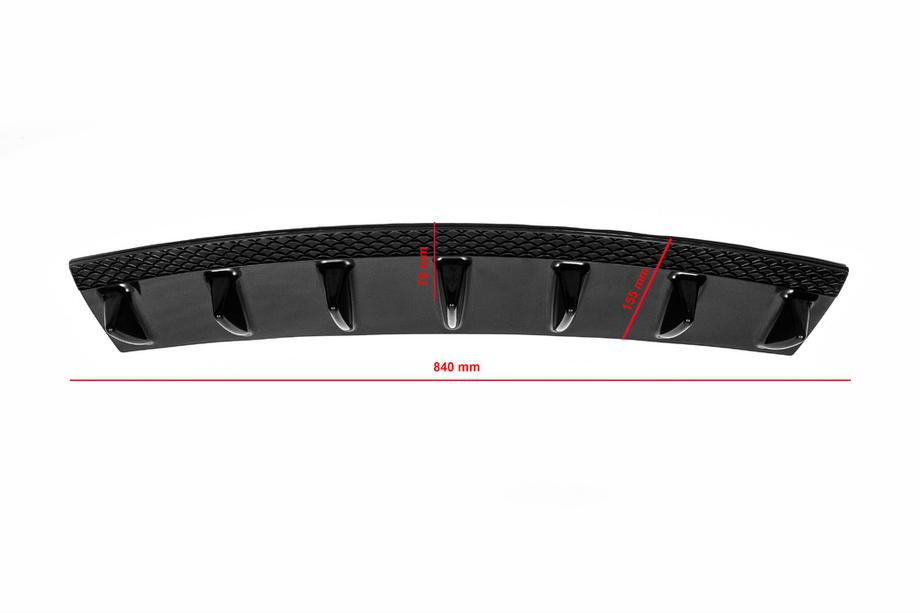Universal Rear Diffuser UNI-081 (black) Image