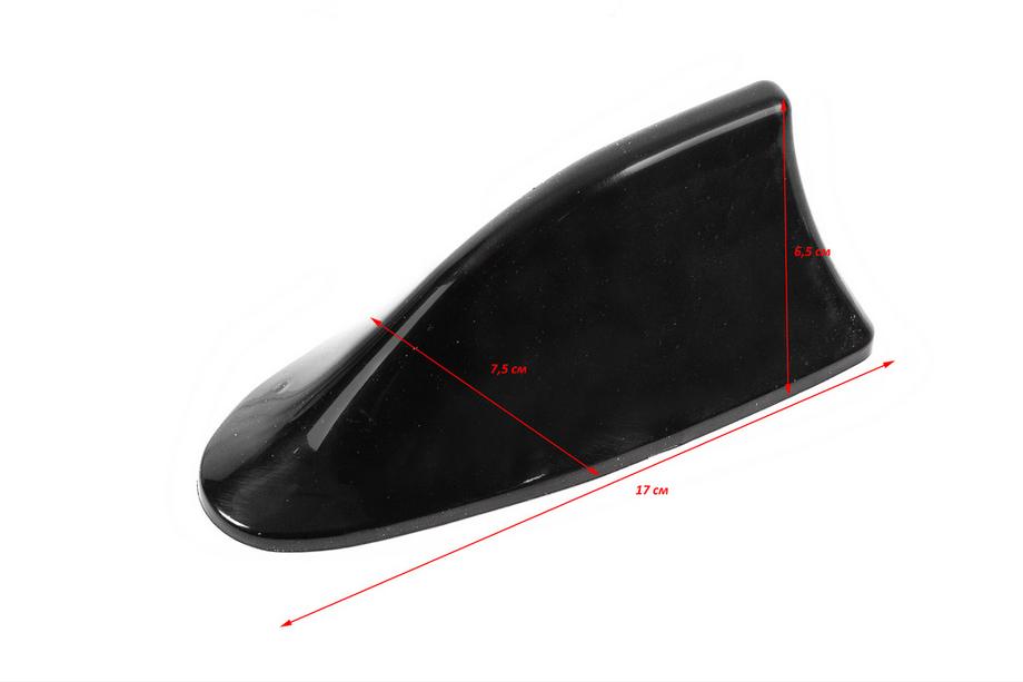 Shark Fin Antenna (black, ABS) Photo 4