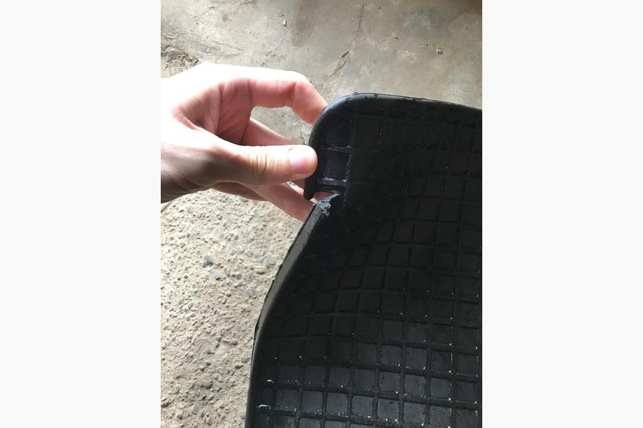 Daewoo Lanos 1998-2017 SALE! Rubber Floor Mats (2 pcs, Polytep) Image