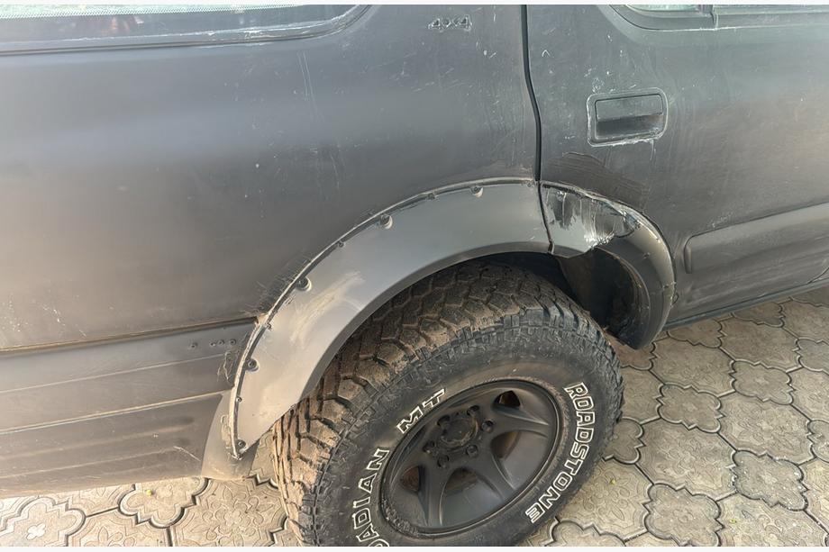 Universal Fender Flares UNIV-034 (4 pcs, ABS plastic, black) Photo 5