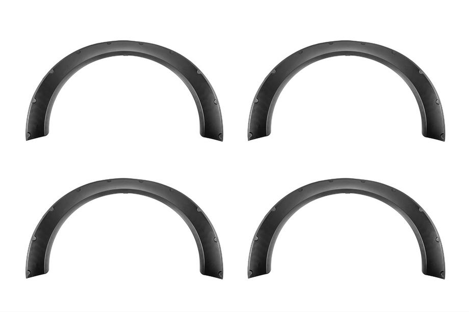 Universal Fender Flares UNIV-034 (4 pcs, ABS plastic, black) Photo 2