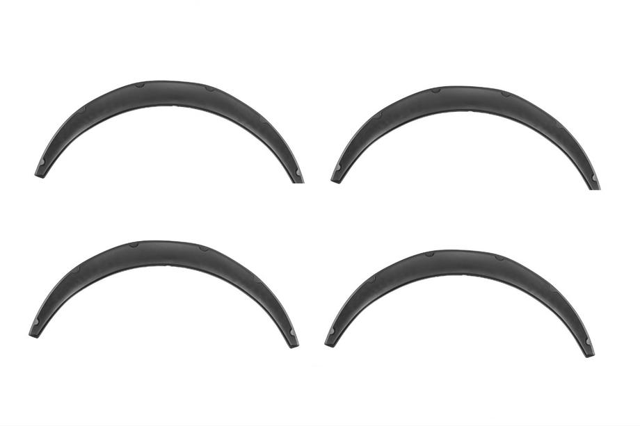 Universal Fender Flares UNIV-031 (4 pcs, ABS plastic, black) Photo 2