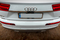 Audi Q7 2015–2026 Chrome trim above license plate (stainless steel) photo 1
