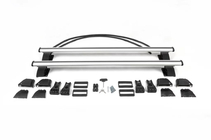 Nissan Leaf 2010-2017 Roof rack for smooth roof (chrome, pair) photo 10