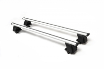 Nissan Leaf 2010-2017 Roof rack for smooth roof (chrome, pair) photo 19