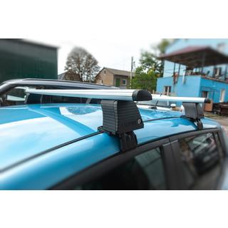 Roof rack for smooth roof (chrome, pair) photo 2