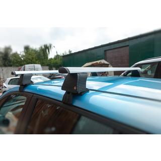 Roof rack for smooth roof (chrome, pair) photo 3