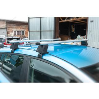 Roof rack for smooth roof (chrome, pair) photo 4