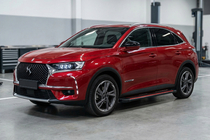 DS 7 Crossback 2017-2022 Side Steps Maya Red (2 pcs, Aluminum) photo 1