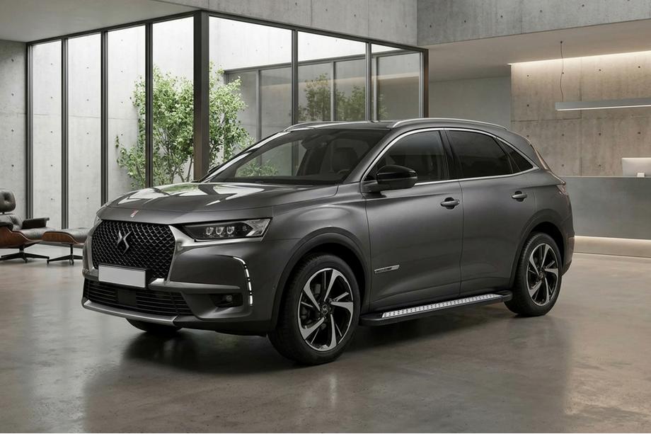 DS 7 Crossback 2017-2022 Side Steps Vision New Black (2 pcs, Aluminum) Image