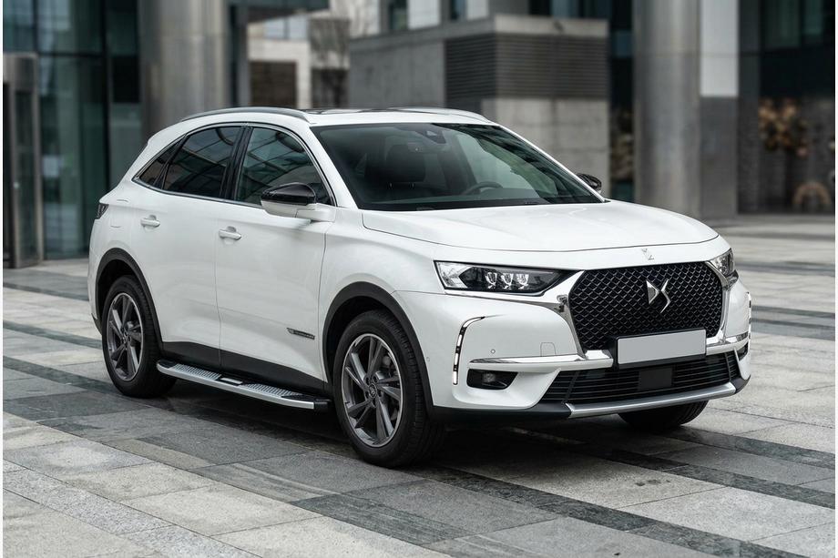 DS 7 Crossback 2017-2022 Side Steps Mevsim Grey (2 pcs, Aluminum) Image