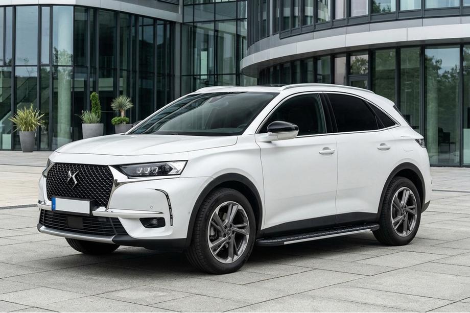 DS 7 Crossback 2017-2022 Side Steps Bosphorus Grey (2 pcs, Aluminum) Image