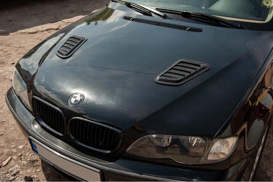 Universal Hood Scoop Type-B (2 pcs, ABS) Photo 1