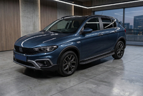 Fiat Tipo Cross 2021- Side Steps Tayga Black (2 pcs, Aluminum) photo 1