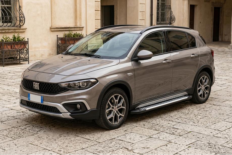 Fiat Tipo Cross 2021- Side Steps Line (2 pcs, Aluminum) Image