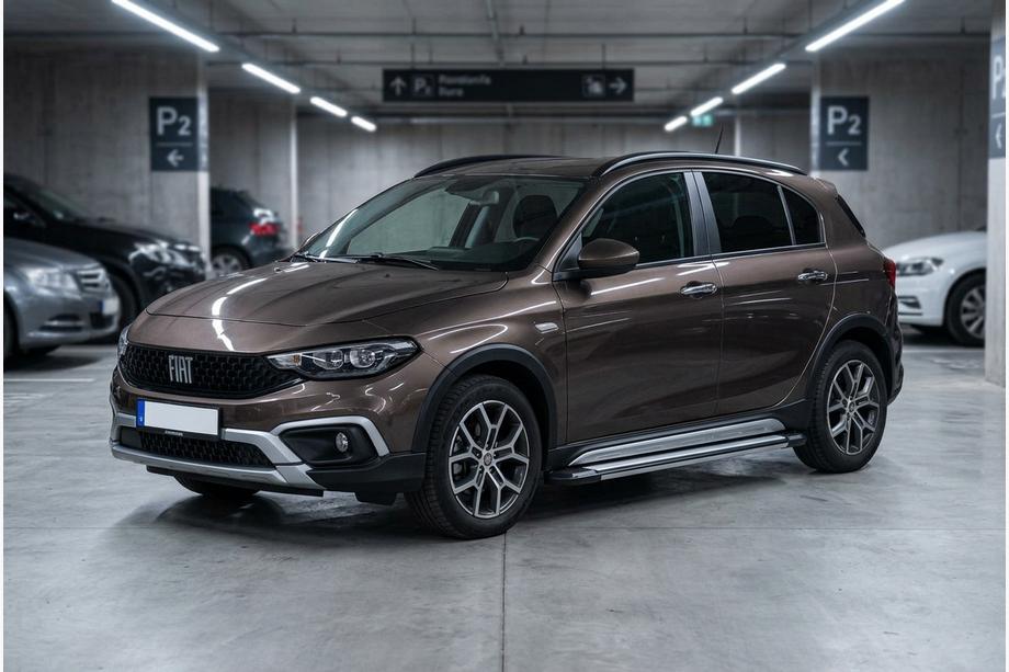 Fiat Tipo Cross 2021- Side Steps Rainbow (2 pcs, Aluminum) Image