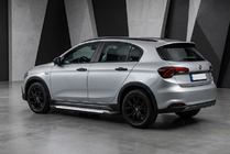 Fiat Tipo Cross 2021- Side Steps Allmond Grey (2 pcs, Aluminum) photo 1