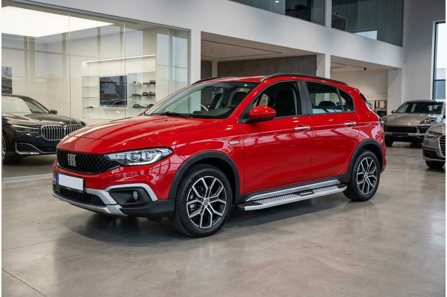 Fiat Tipo Cross 2021- Side Steps Mevsim Grey (2 pcs, Aluminum) Image
