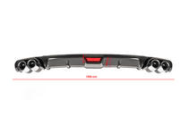 Universal Rear Diffuser Type-B (black) photo 1