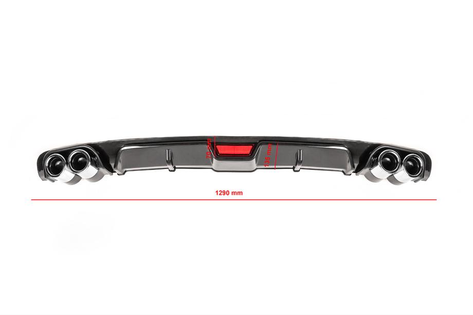 Universal Rear Diffuser Type-B (black) Image