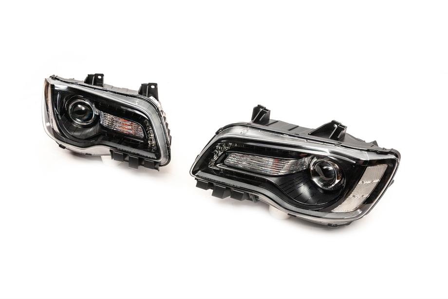 Chrysler C300 2011-2023 Front Headlights Black Edition (2 pcs) Photo 3