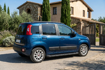 Fiat Panda 2011-2023 Side Steps Allmond Black (2 pcs, Aluminum) photo 1