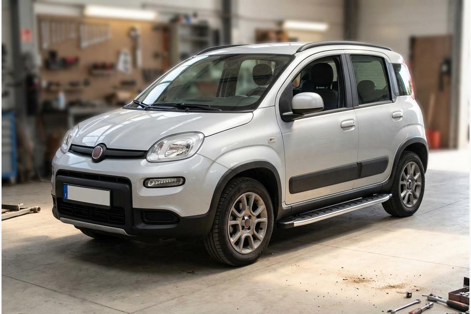 Fiat Panda 2011-2023 Side Steps Fullmond (2 pcs, Aluminum) Image