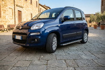 Fiat Panda 2011-2023 Side Steps BlackLine (2 pcs, Aluminum) photo 1