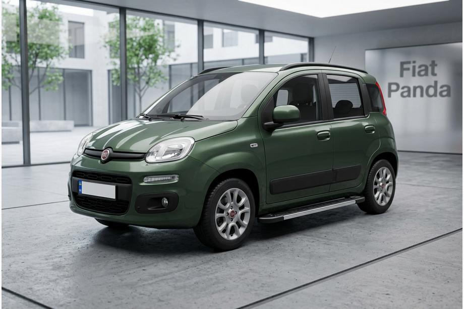 Fiat Panda 2011-2023 Side Steps RedLine V1 (2 pcs, Aluminum) Image