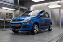 Fiat Panda 2011-2023 Side Steps Tayga Black (2 pcs, Aluminum) photo 1