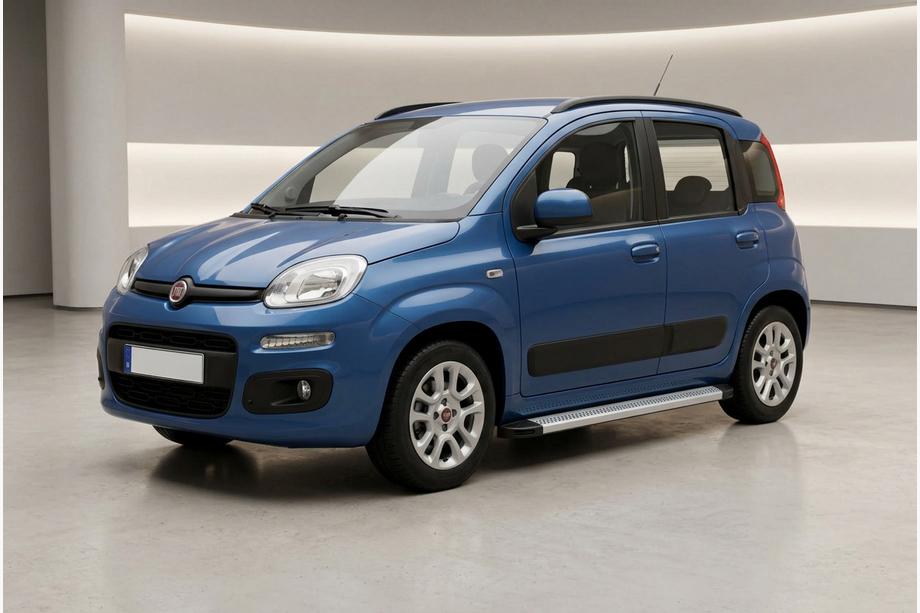 Fiat Panda 2011-2023 Side Steps Maya V2 (2 pcs, Aluminum) Image