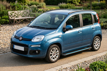 Fiat Panda 2011-2023 Side Steps Maya Blue (2 pcs, Aluminum) photo 1