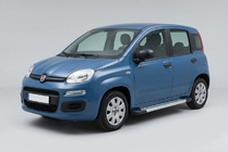 Fiat Panda 2011-2023 Side Steps Vision New Grey (2 pcs, Aluminum) photo 1