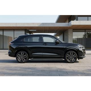 Side Steps Allmond Black (2 pcs, Aluminum) Honda HR-V 2021- photo 1