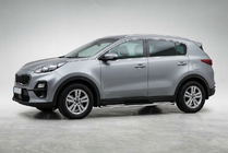 Kia Sportage 2021- Side Steps Tayga V2 (2 pcs, Aluminum) photo 1
