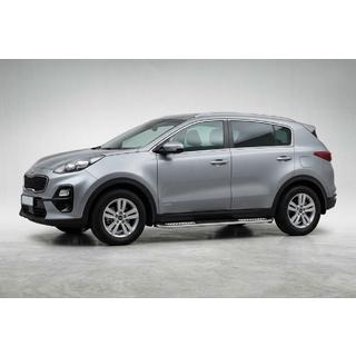 Side Steps Tayga V2 (2 pcs, Aluminum) Kia Sportage 2021- photo 1