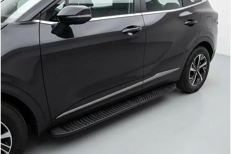 Kia Sportage 2021- Side Steps Tayga Black (2 pcs, Aluminum) Image
