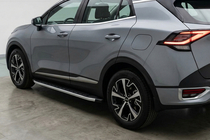 Kia Sportage 2021- Side Steps Fullmond (2 pcs, Aluminum) photo 1