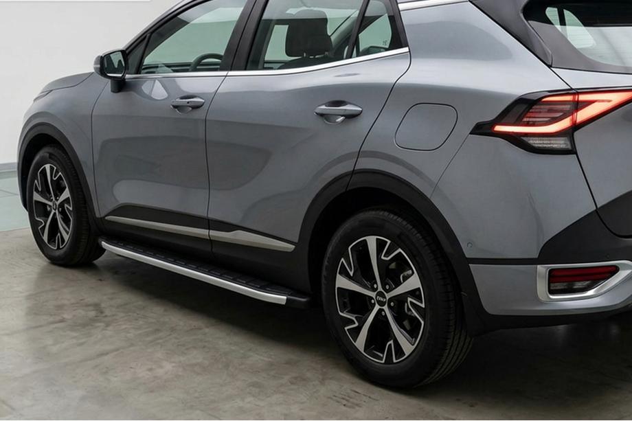 Kia Sportage 2021- Side Steps Fullmond (2 pcs, Aluminum) Image