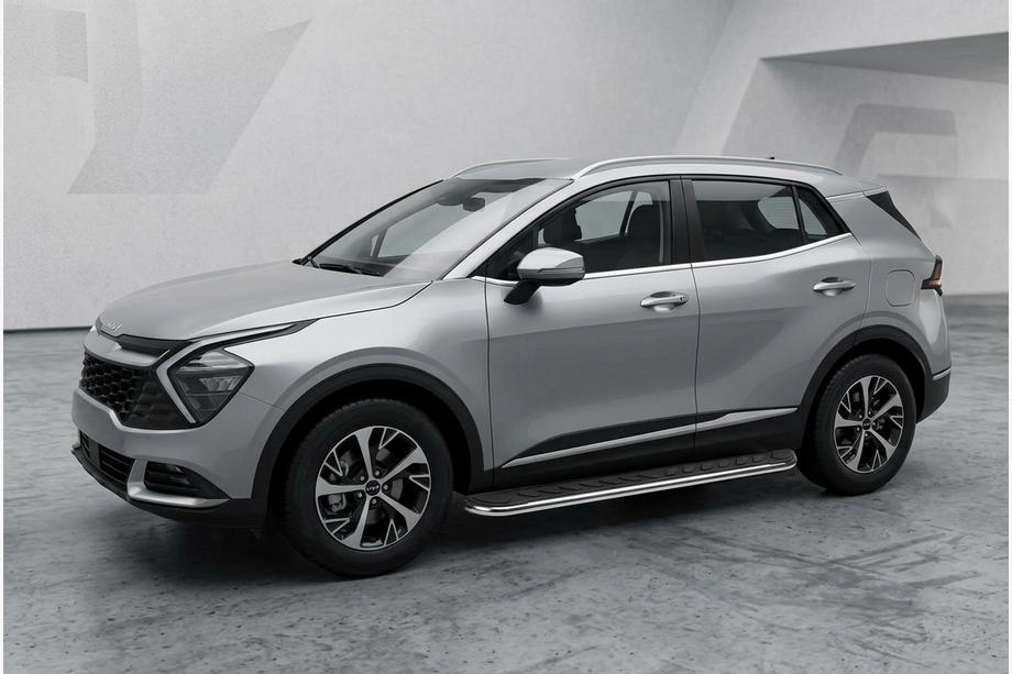 Kia Sportage 2021- Side Steps Maydos V1 (2 pcs, Aluminum) Image