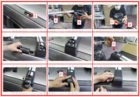Nissan X-trail T32/Rogue 2014-2021 Roof rack for fixed points lockable Wingbar V3 (2 pcs) Grey photo 4
