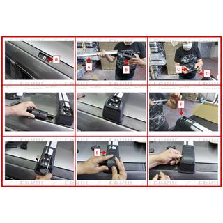 Roof rack for fixed points lockable Wingbar V3 (2 pcs) photo 4